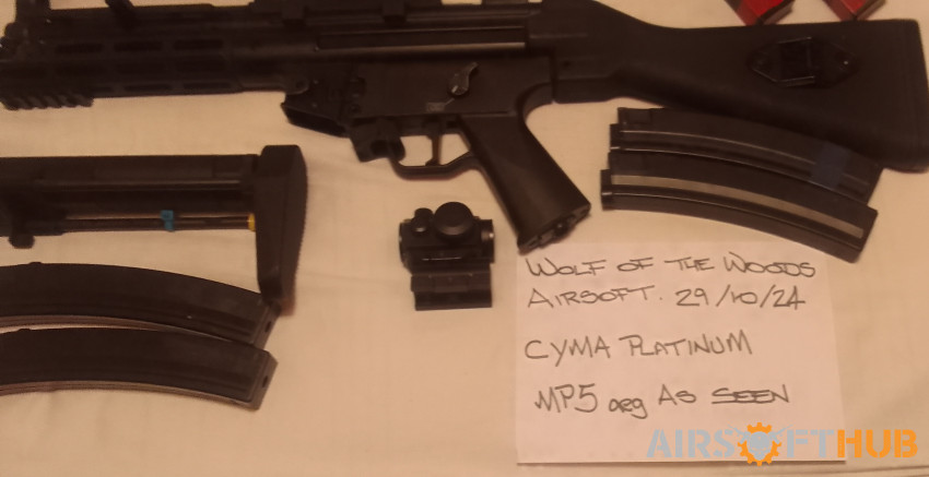 CYMA MP5 PLATINUM AEG - Used airsoft equipment