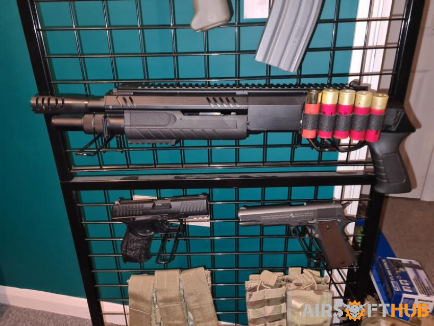 G&G SA80 A2 ETU BUNDLE 4 RIF'S - Used airsoft equipment