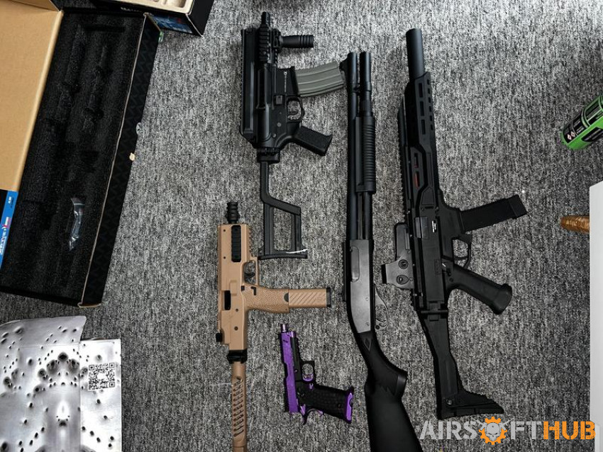 Everything must go !! - Used airsoft equipment