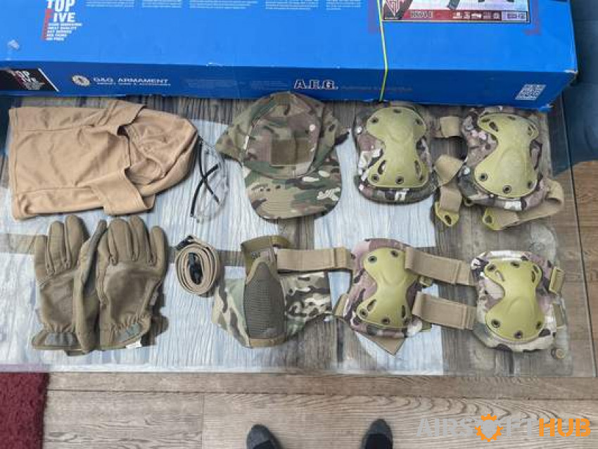 Tactical Gear Job Lot - Used airsoft equipment