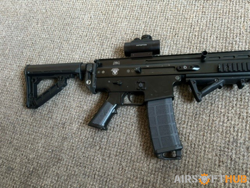 AMG Scar L riffle - Used airsoft equipment