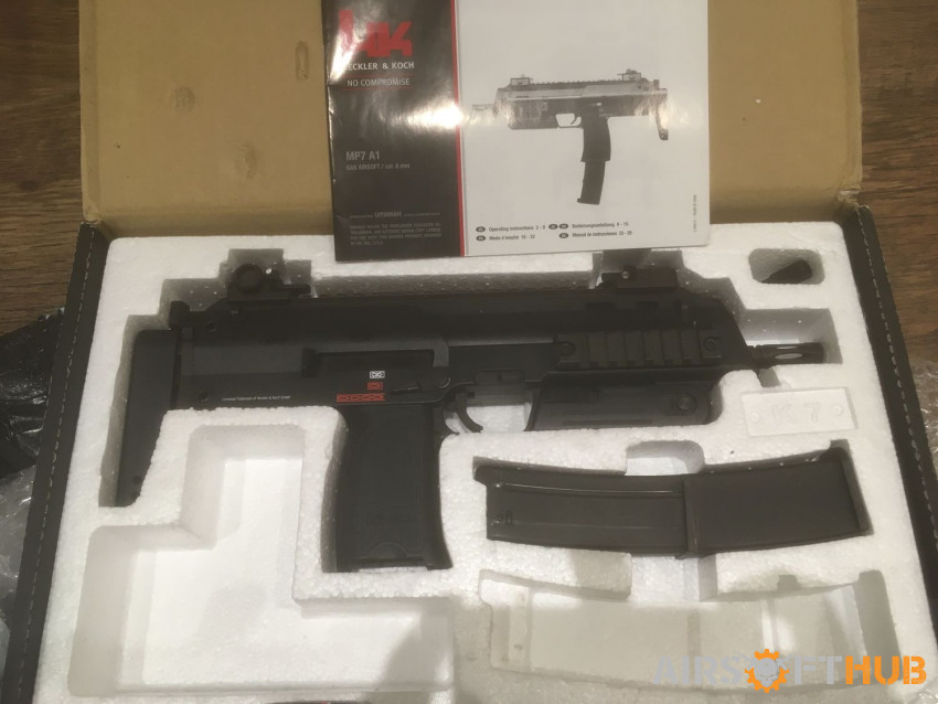 Kwa gbb mp7 - Used airsoft equipment