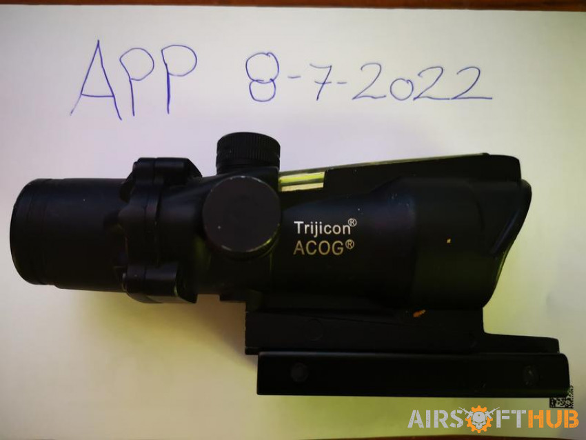 trijicon ACOG Clone - Used airsoft equipment