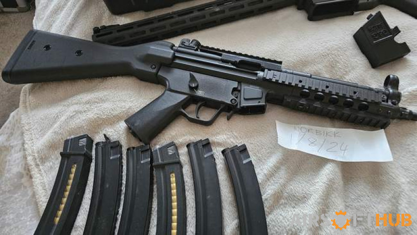 Cyma cm.041b MP5 upgraded, ful - Used airsoft equipment