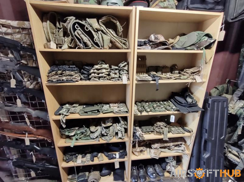 over 200 rifs available - Used airsoft equipment