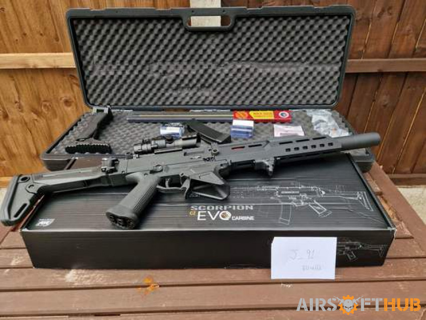 ASG CZ Scorpion 3 BET - Used airsoft equipment