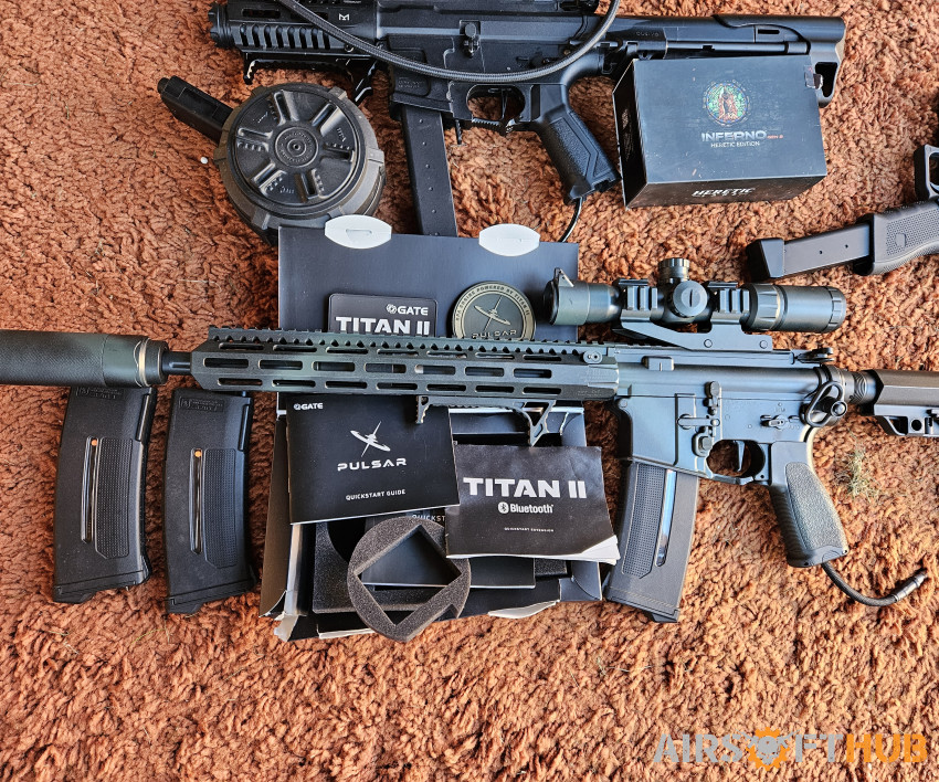 Wolverine titan gate pulsar hp - Used airsoft equipment