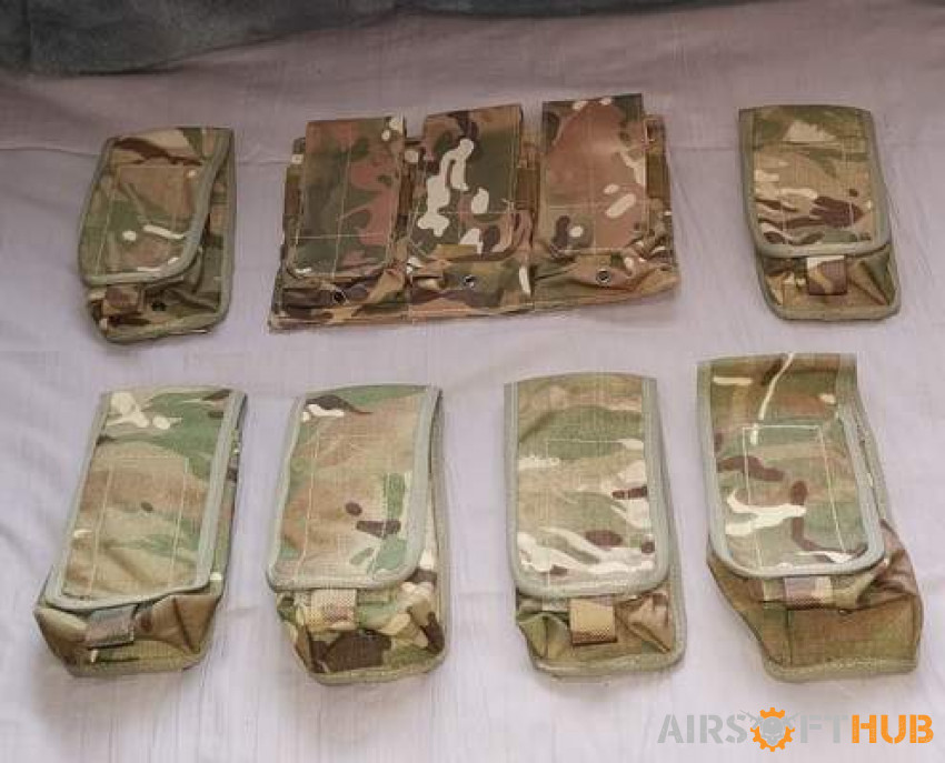 M4 molle mag pouches - Used airsoft equipment