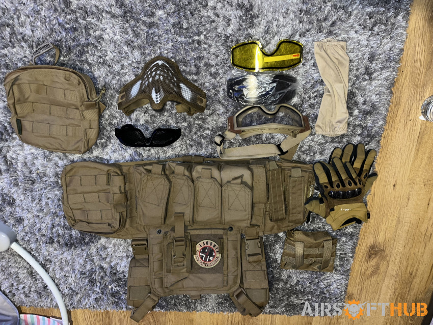 Tactical gear - Used airsoft equipment