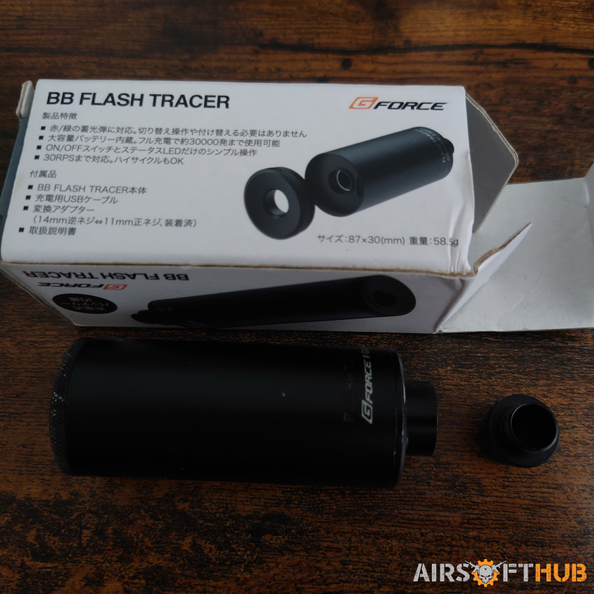 Tracer (please see content) - Used airsoft equipment