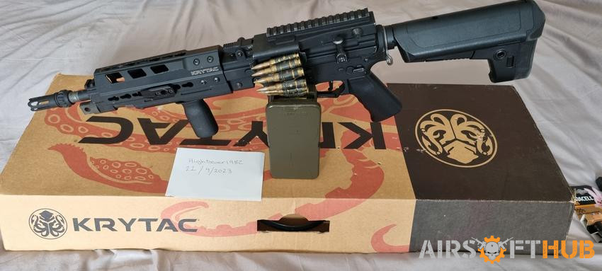 Krytac lmg mk2 - Used airsoft equipment