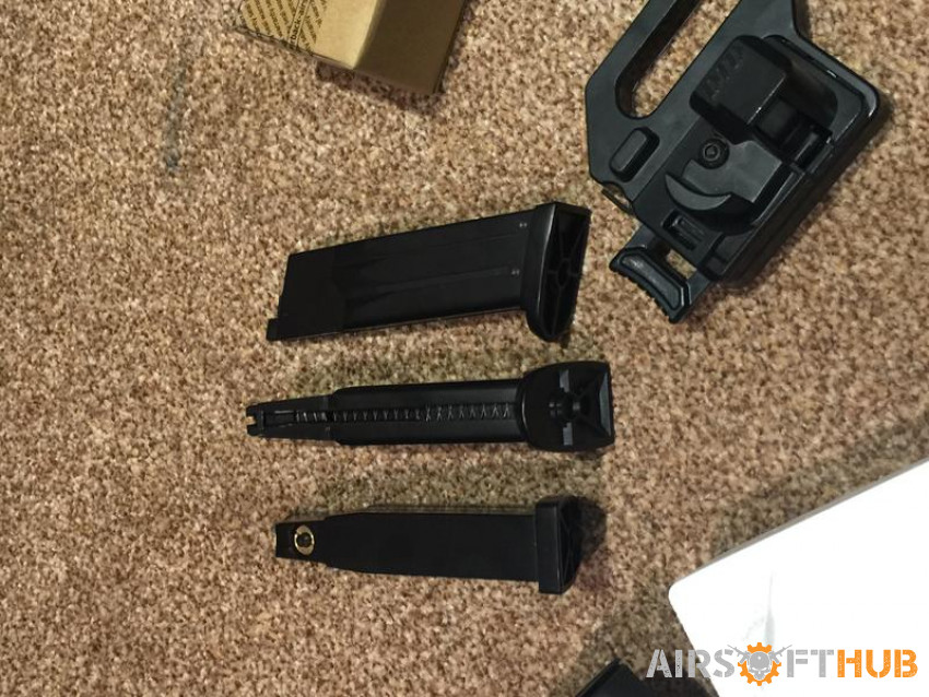 Upgraded STTi MK23 with Extras - Used airsoft equipment