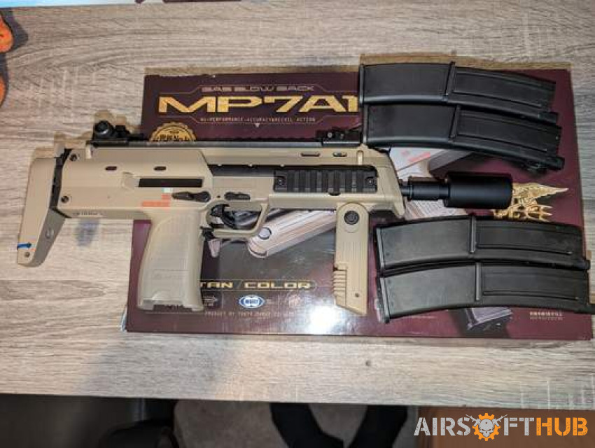 Tokyo marui MP7 GBB - Used airsoft equipment