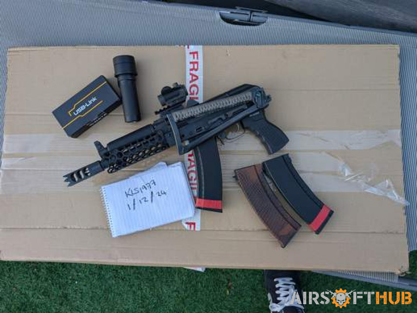 E&l Ak74u upgraded - Used airsoft equipment