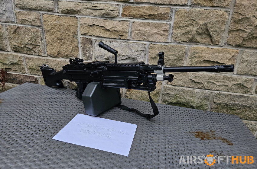 A&K M249 MK2 Metal Version - Used airsoft equipment