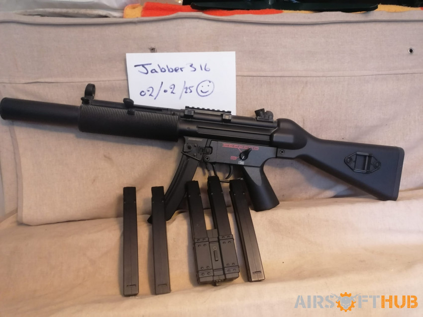 MP5 SD5 aeg - Used airsoft equipment