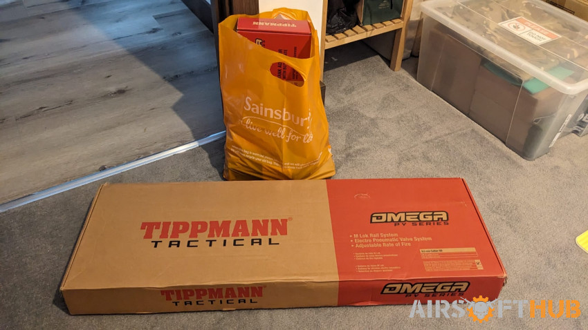 Tippmann Omega V2 with Hpa sto - Used airsoft equipment