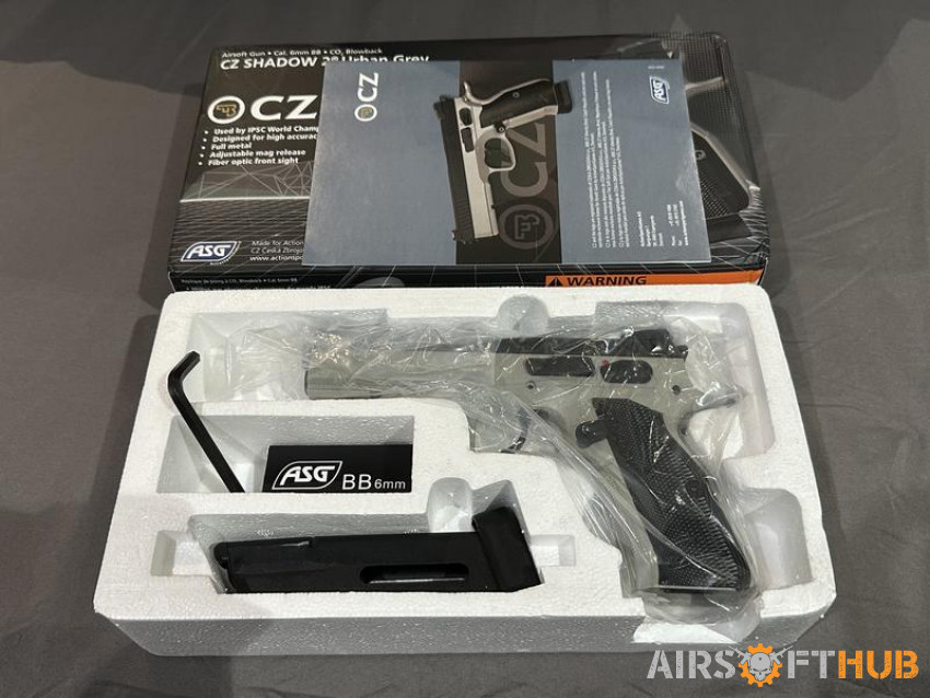 ASG CZ Shadow 2 urban grey - Used airsoft equipment