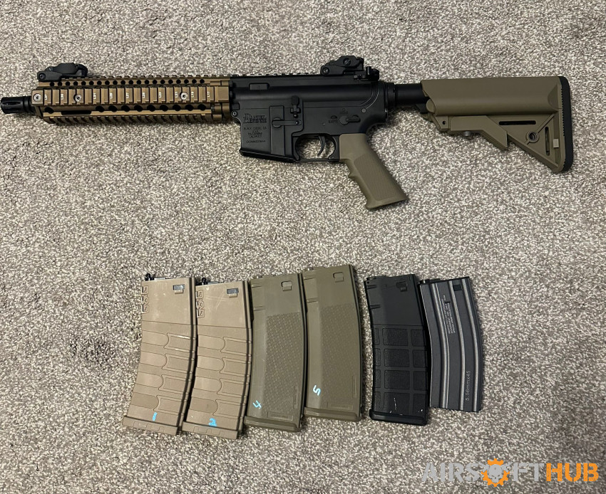 Daniel Defense MK18 SA-E19 - Used airsoft equipment