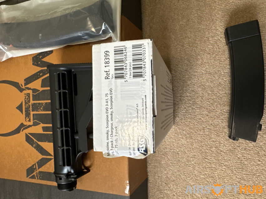 MTW 9, PDW, PTS E9s boxed - Used airsoft equipment