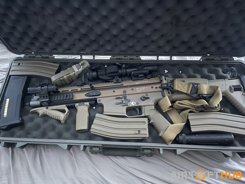 Tokyo Marui Scar-L Flat Dark E - Used airsoft equipment