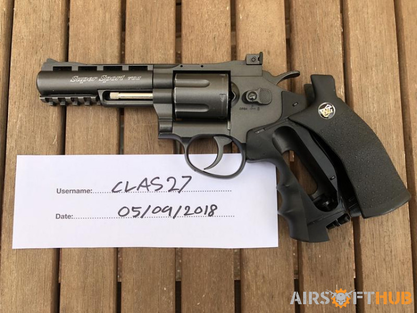 WG Super Sport 7 4" Revolver - Used airsoft equipment