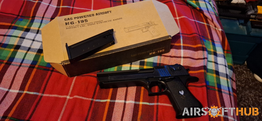 HFC HG195 Desert Eagle - Used airsoft equipment