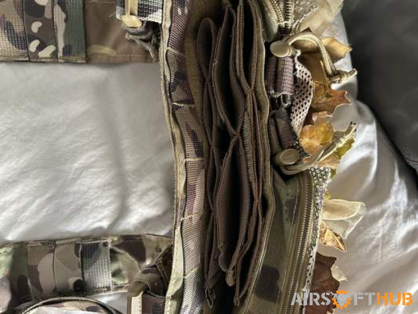 Viper Ready Ghillie Chest Rig - Used airsoft equipment