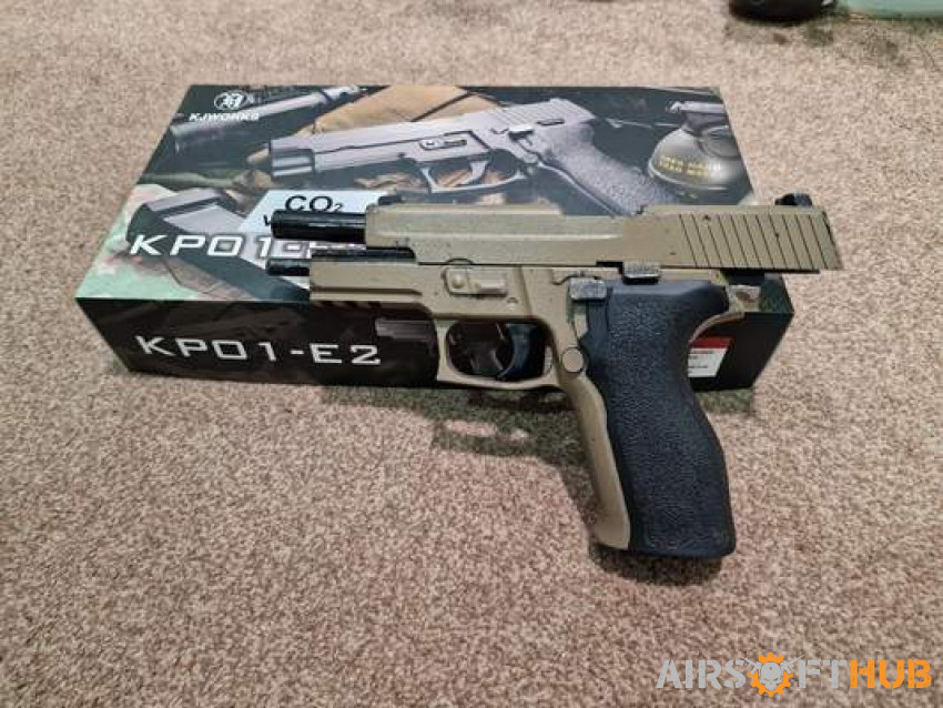 KJW Sig Sauer P226 - Used airsoft equipment