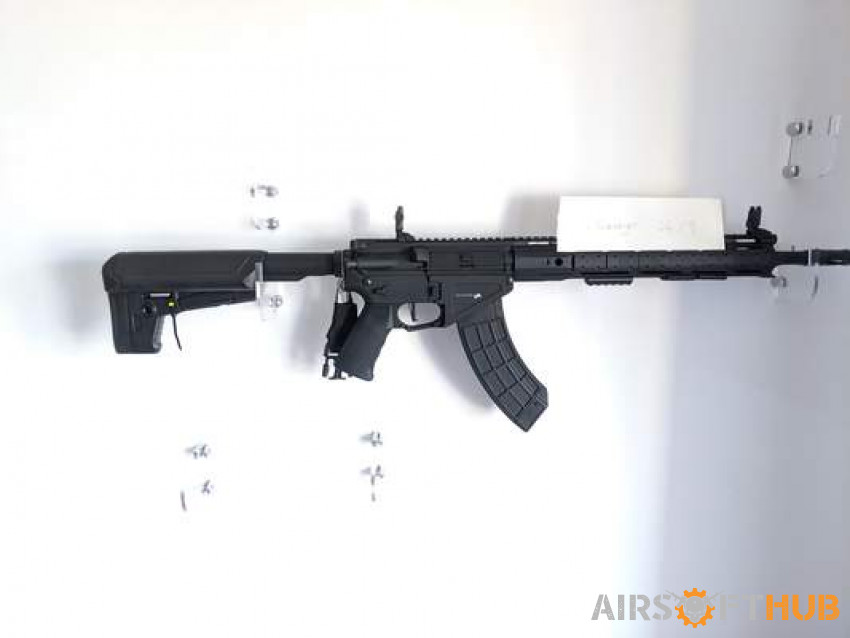 KRYTAC Trident 47 SPR-M, Black - Used airsoft equipment