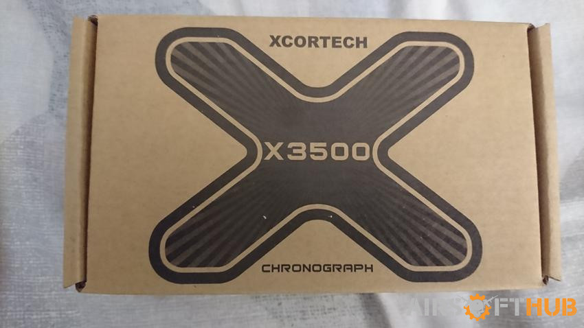 Xcortech X3500 chronograph - Used airsoft equipment