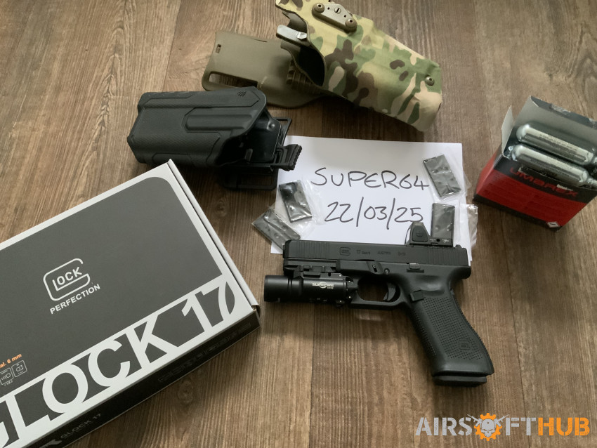 Umarex SRC Glock 17 Gen 5 MOS - Used airsoft equipment