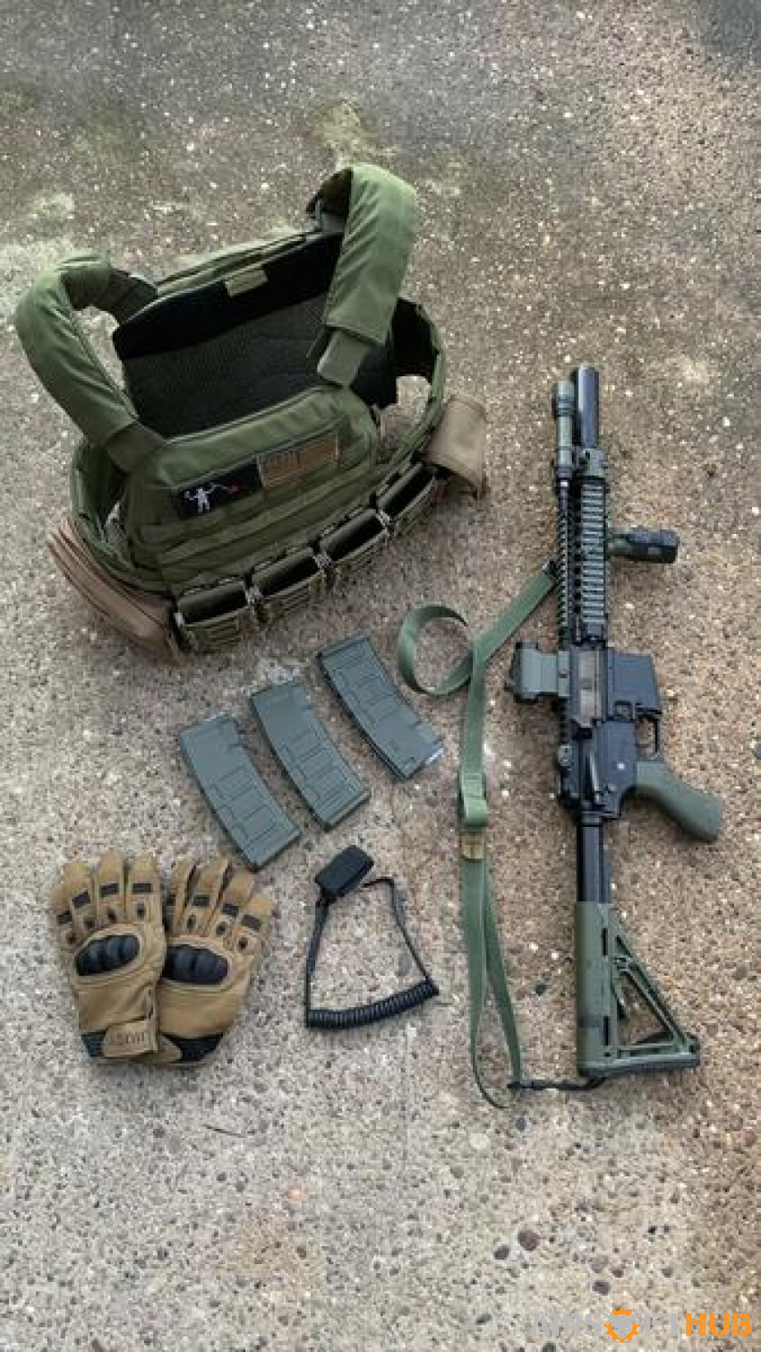 Specna MK18 & Warrior DCS - Used airsoft equipment