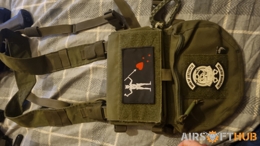 Vx buckle chest rig & dangle - Used airsoft equipment