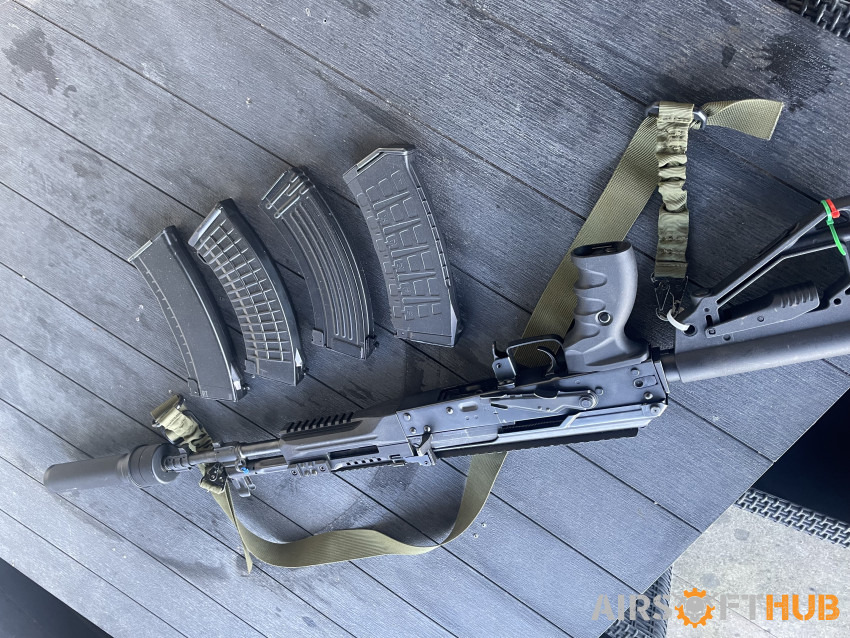 E&L AK47 full metal black - Used airsoft equipment