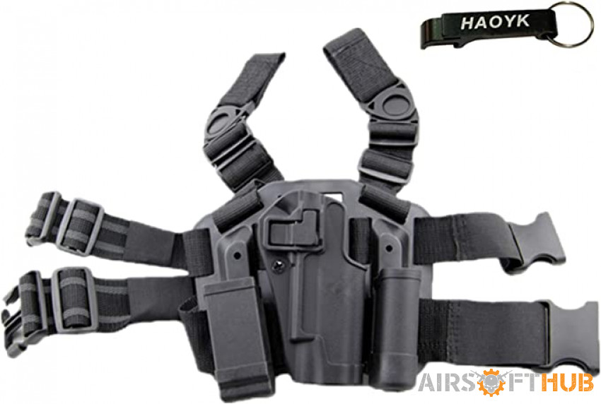 Hi-capa hard case leg holster - Used airsoft equipment