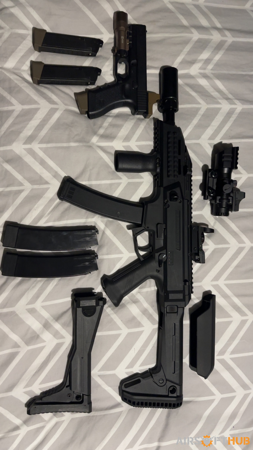 Selling bulk lot. - Used airsoft equipment