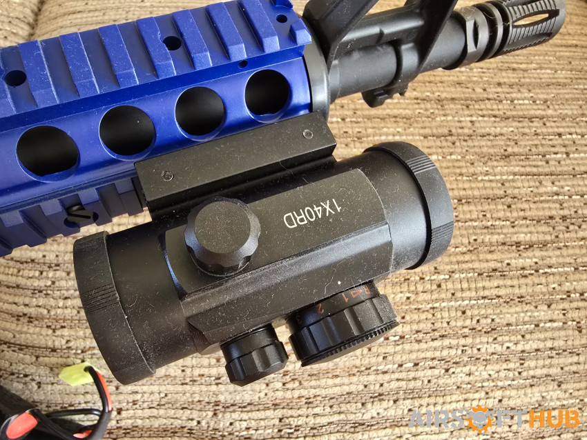 CYMA CM506 M4 RAS 11 CQB Blue - Used airsoft equipment