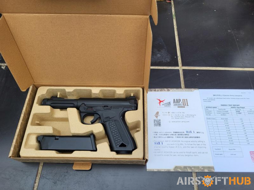 AAP-01 - Used airsoft equipment