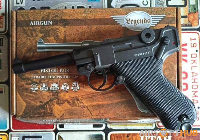 Legends P08 Luger - Used airsoft equipment