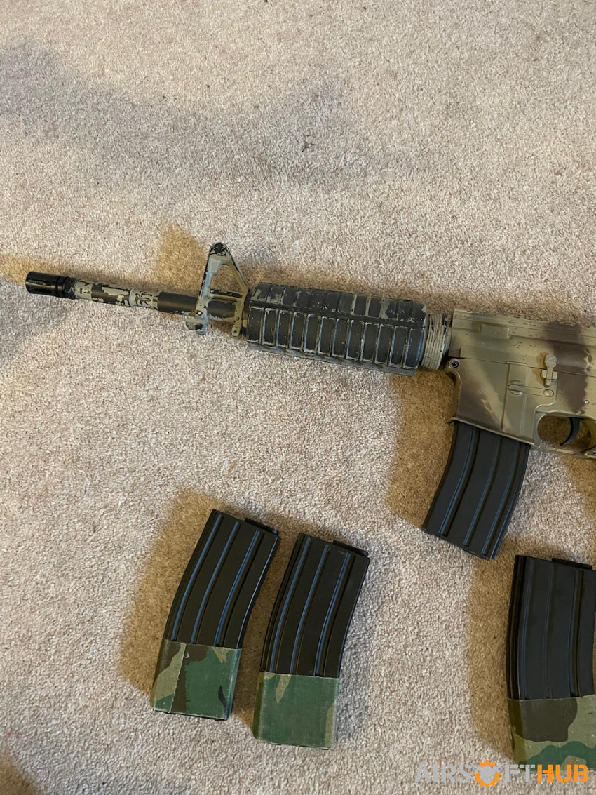 G&G m4a1 camo - Used airsoft equipment