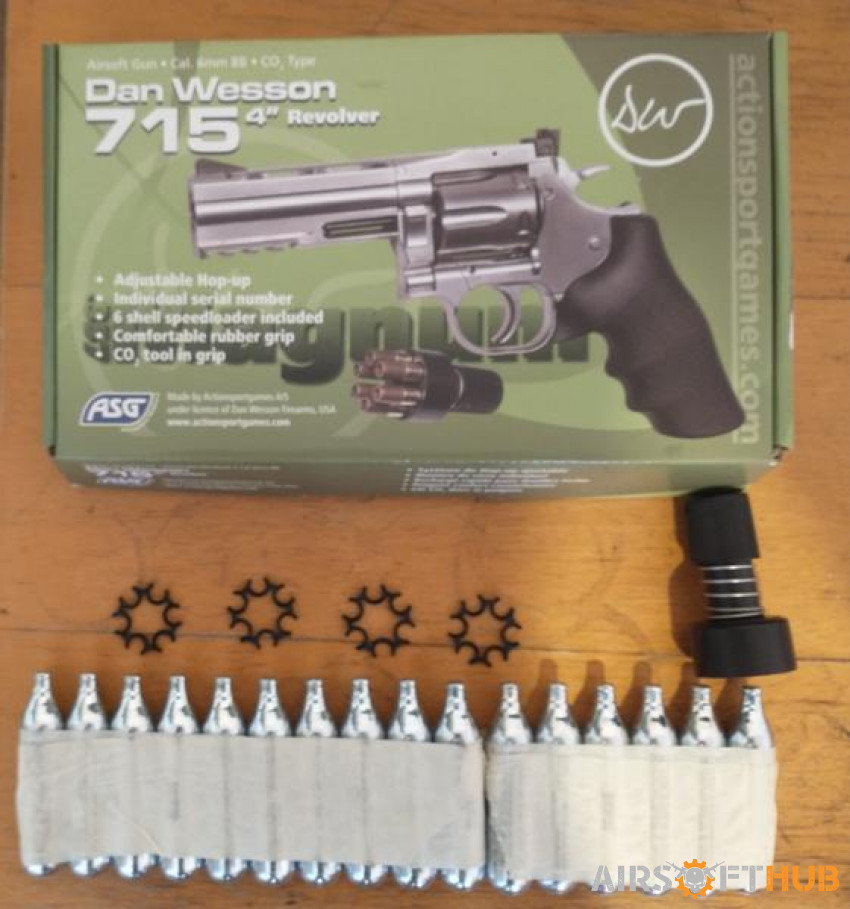 Dan Wesson 715 4' bundle - Used airsoft equipment