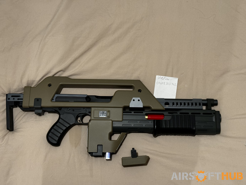 Snow Wolf M41A Pulse Rifle - Used airsoft equipment