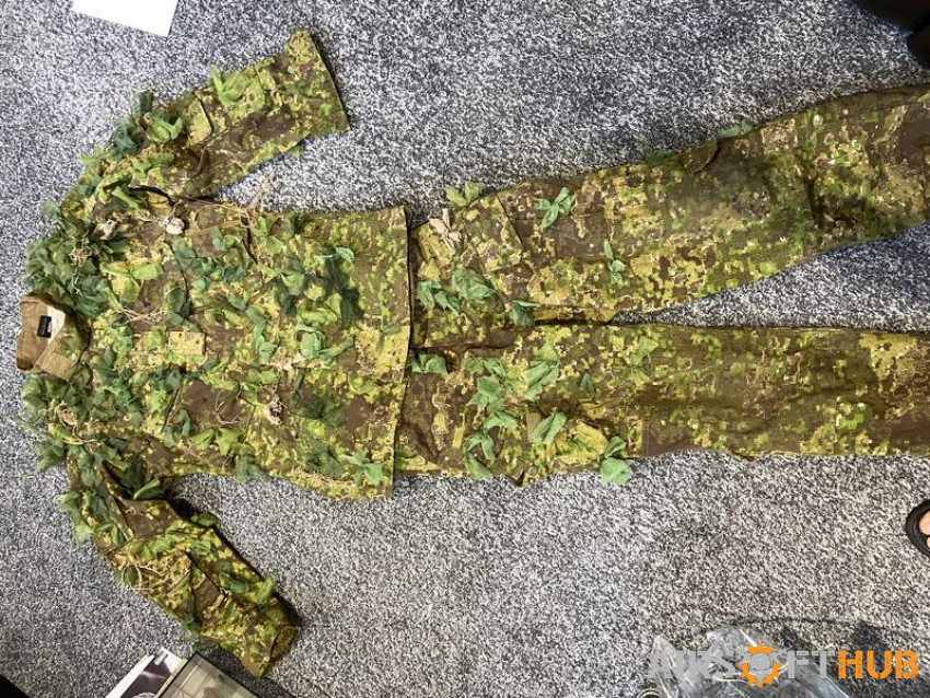 Greenzone bdu ghillie crafted - Used airsoft equipment