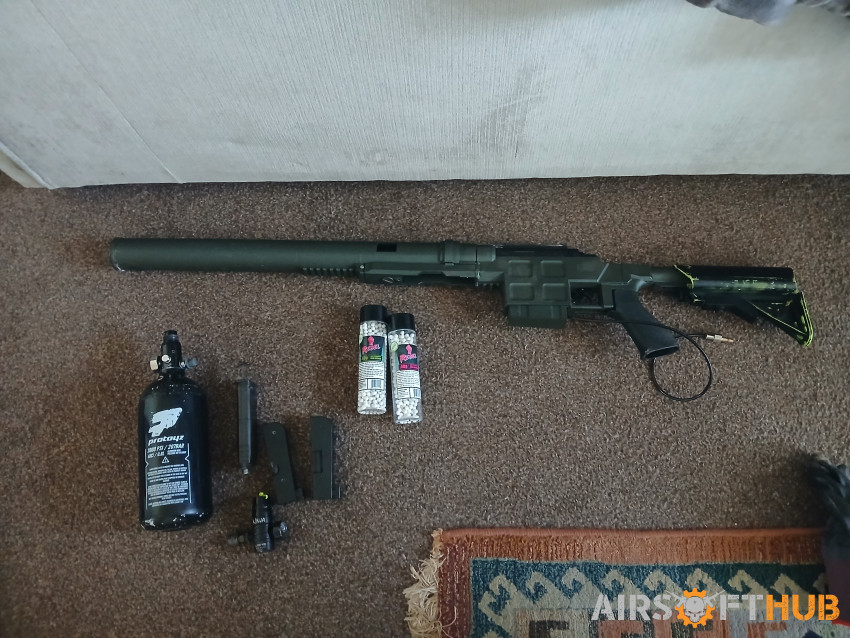 Hpa dvl10 sniper - Used airsoft equipment