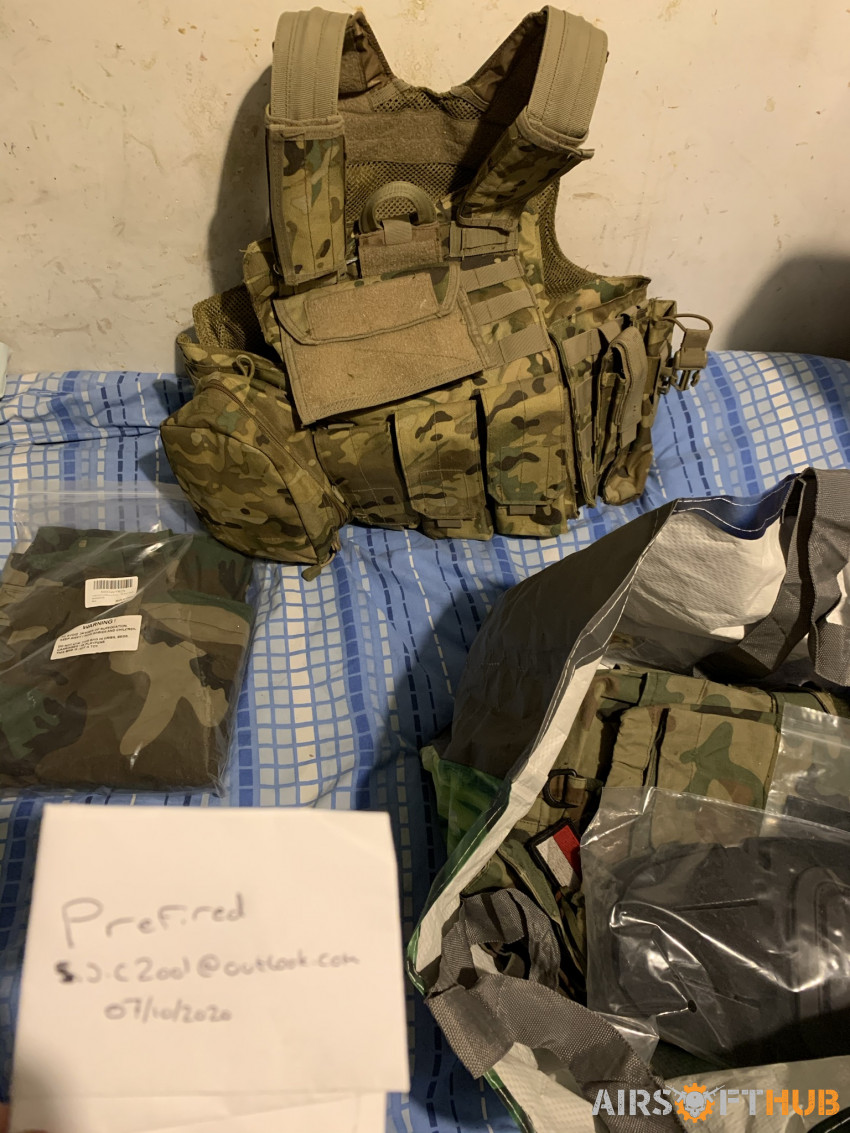 Airsoft collection - Used airsoft equipment