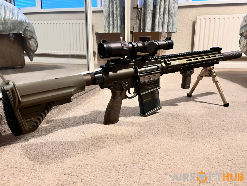 E&C M110A1 dmr bundle - Used airsoft equipment