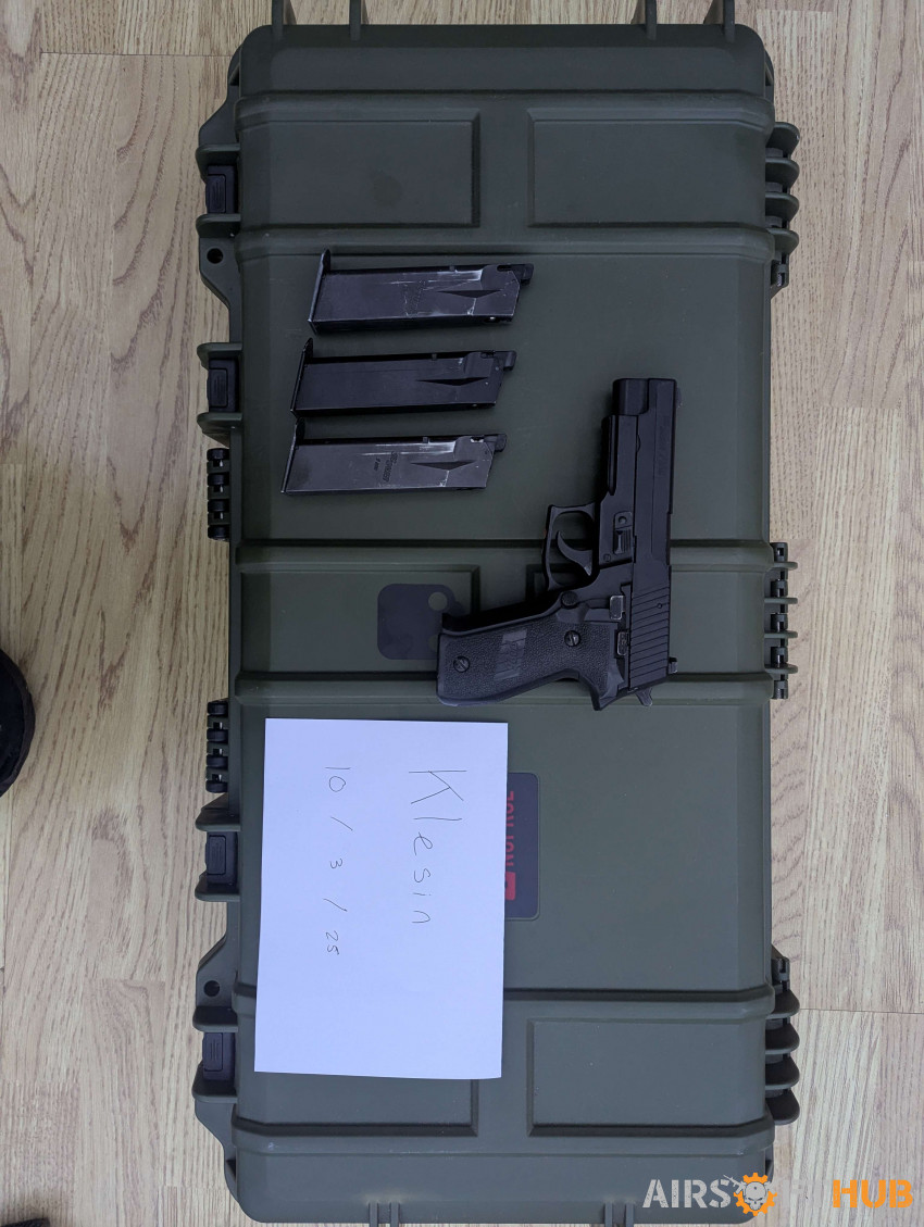 Phylax MK18 AEG + TM P226 GBB - Used airsoft equipment