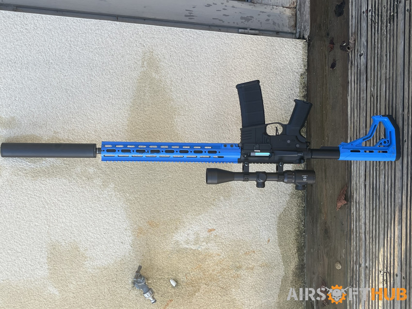 UPGRADED DA-A20 DMR - Used airsoft equipment