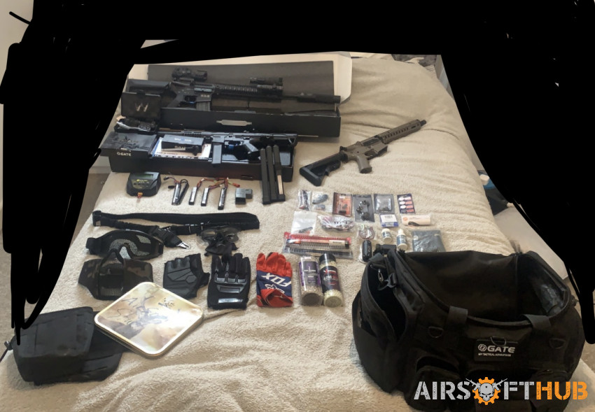 Airsoft bundle - Used airsoft equipment